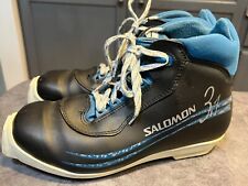 Botas de esqui Salomon 3.1 nórdicas cross country tamanho EU40 US7.5 M 9 W SNS perfil azul comprar usado  Enviando para Brazil