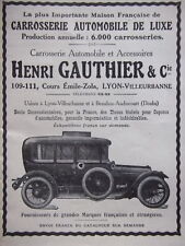 Publicité presse 1916 d'occasion  Compiègne