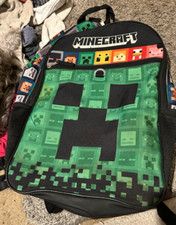 Mochila Minecraft Creeper Face feita para um adolescente, usado comprar usado  Enviando para Brazil