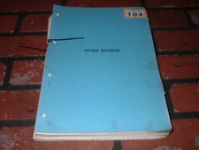 Genuine honda vf750 for sale  HORSHAM