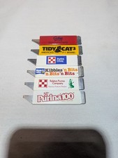 6x Caixa de Barbear Publicitária Vintage Cortador Faca Arrumada Gato Purina Kibbles N Bits comprar usado  Enviando para Brazil
