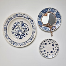 Assiettes accrocher upcyclées d'occasion  Méry-sur-Seine