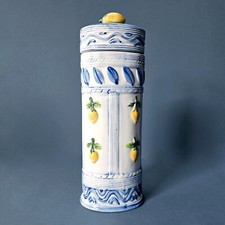Vasilha de macarrão espaguete vintage, Morris National, pintada à mão, temática de limão comprar usado  Enviando para Brazil