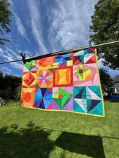 Puppendecke patchwork babydeck gebraucht kaufen  Leverkusen