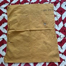 Vintage Bell System Tecido de Lona Sucata Estampada Anos 50 Lineman Como Está comprar usado  Enviando para Brazil