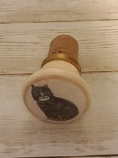 Vintage scrimshaw tabby for sale  WOLVERHAMPTON