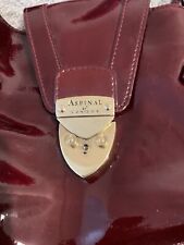 Aspinal burgundy patent for sale  BUXTON