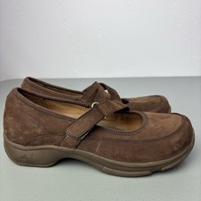 Sapatos femininos Dansko marrom Mary Jane conforto tamanho 41 UE/ 7,5-8 EUA gancho laço comprar usado  Enviando para Brazil