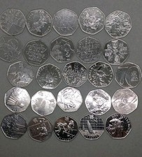 Joblot 50p coin for sale  BISHOP AUCKLAND