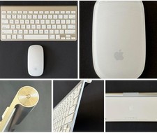 TECLADO SEM FIO APPLE e MOUSE - APPLE 2009 SEM FIO (A1296/A1314) *EXCELENTE, usado comprar usado  Enviando para Brazil