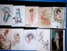 Lot cpa illustrateurs d'occasion  Lyon II