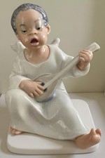 Lladro black angel for sale  TWICKENHAM