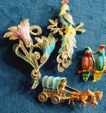 Vintage enamel marcasite for sale  HIGHBRIDGE