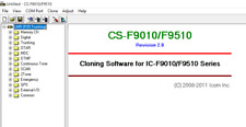 SOFTWARE DE PROGRAMAÇÃO E CLONAGEM ICOM CS-F9010/F9510 v. 2.0 para IC-F9011/F9021/F9521 comprar usado  Enviando para Brazil