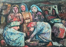 Peinture art contemporain d'occasion  Bourges