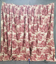 Cortinas de parede vintage francesas lindas vida vila impressa 404x219 cm comprar usado  Enviando para Brazil