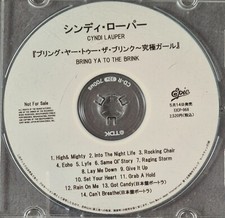 CD de álbum promocional japonês CYNDI LAUPER - Bring Ya To The Brink. comprar usado  Enviando para Brazil