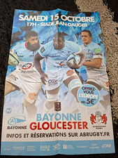 Affiche rugby aviron d'occasion  Laval