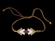 Bracelet geometrique fines d'occasion  Ardres
