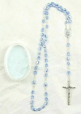 Vecchio rosario vetro usato  Torricella del Pizzo