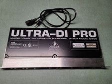 Caixa direta Behringer ULTRA-DI PRO DI800 alimentada por rede/fantasma 8 canais comprar usado  Enviando para Brazil