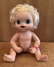 Boneca interativa Baby Alive Hasbro 2010 cabelo loiro falando funciona come molhado comprar usado  Enviando para Brazil