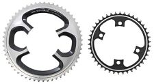 Shimano Dura-Ace FC-9000 2x 11 velocidades conjunto de corrente de bicicleta de estrada 55/42 dentes 4 parafusos comprar usado  Enviando para Brazil