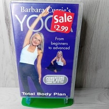 BARBARA CURRIES YOGA VHS TAPE - RARE RETRO VINTAGE MOVIE, usado comprar usado  Enviando para Brazil