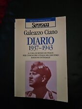 Galeazzo ciano diario usato  Velletri