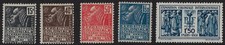 Francia 1930-31 Colonial Expo Set MLH, Scott 258-262, VF, CV $58,15 (a6571 segunda mano  Embacar hacia Mexico