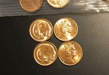 Moeda australiana de 1 centavo 1 x 1987 ** IMPECÁVEL BRILHANTE UNC!! ** Rolos de banco de reserva ex, usado comprar usado  Enviando para Brazil