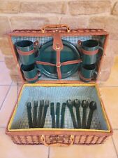 Panier osier valise d'occasion  Plonéour-Lanvern