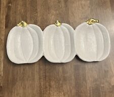 White ceramic pumpkin for sale  Brandon