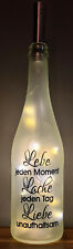 Led flasche spruch gebraucht kaufen  Güsten
