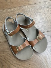 Saltwater sandals tan for sale  LONDON