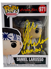 Auténtico autógrafo Beckett firmado por Ralph Macchio The Karate Kid Cobra Kai Funko segunda mano  Embacar hacia Argentina