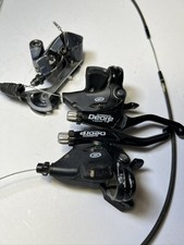 Conjunto de Freio SHIMANO Deore V ST-M510 22.2 Par MEGA DRIVE Japão Alavancas RDM570 LEITURA* comprar usado  Enviando para Brazil