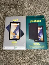 onn. Tablet Surf Android 14 7 pulgadas 32 GB con estuche negro paquete caja abierta segunda mano  Embacar hacia Argentina