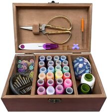 Sewing kit wooden for sale  Ridgewood