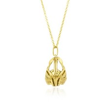 Armonía Collar Esfera 18K Oro Abierto Bola Embarazo Colgante Para Esposa Regalo comprar usado  Enviando para Brazil