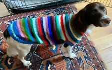 Hand knitted multicoloured for sale  CHELTENHAM