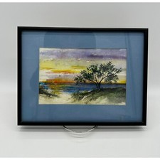 Vintage watercolor painting for sale  Ellington