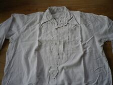 Chemise costume coton d'occasion  Saint-Georges-des-Coteaux