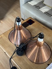 Copper pendant light for sale  LONDON