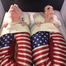 1988 President George H.W. Chinelos Bush & Barbara novidade ~Imagem cuspida ~MED comprar usado  Enviando para Brazil