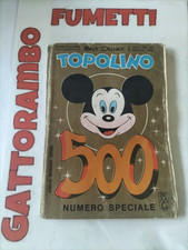 Topolino n.500 con usato  Papiano