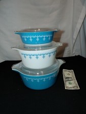 Vintage pyrex snowflake for sale  North Royalton