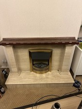 Marble fireplace surround for sale  MANCHESTER