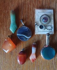 Lot pendentifs pierres d'occasion  Clermont-Ferrand-