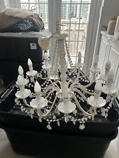 White arm chandelier for sale  COVENTRY